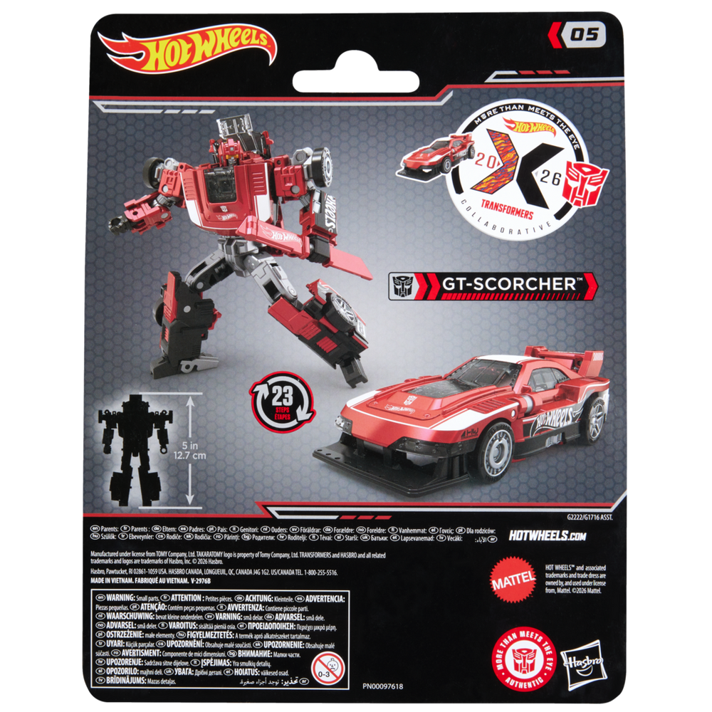 Transformers Collaborative Hot Wheels® x Transformers GT-Scorcher