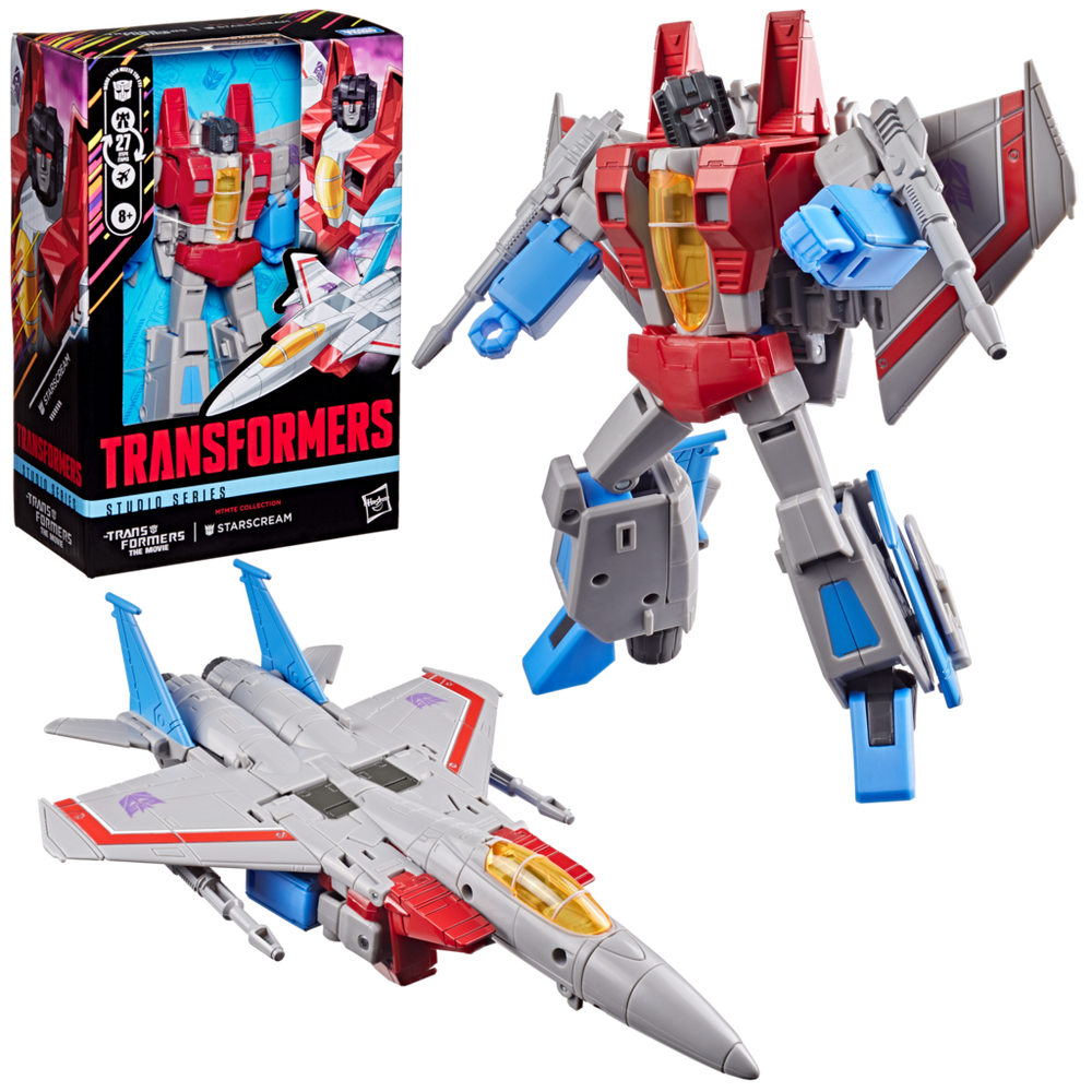 Transformers Studio Series MTMTE Collection The Transformers: The Movie Voyager Class Starscream