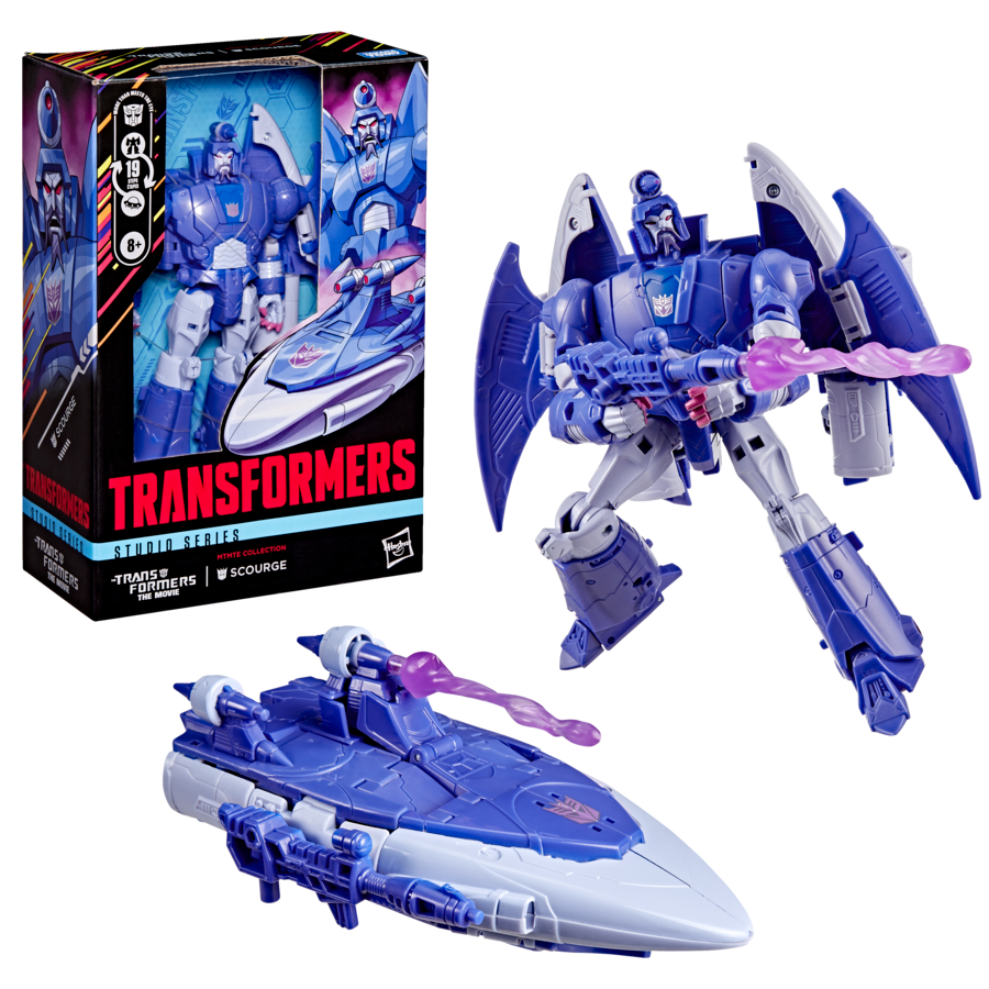 Transformers Studio Series MTMTE Collection The Transformers: The Movie Voyager Class Scourge