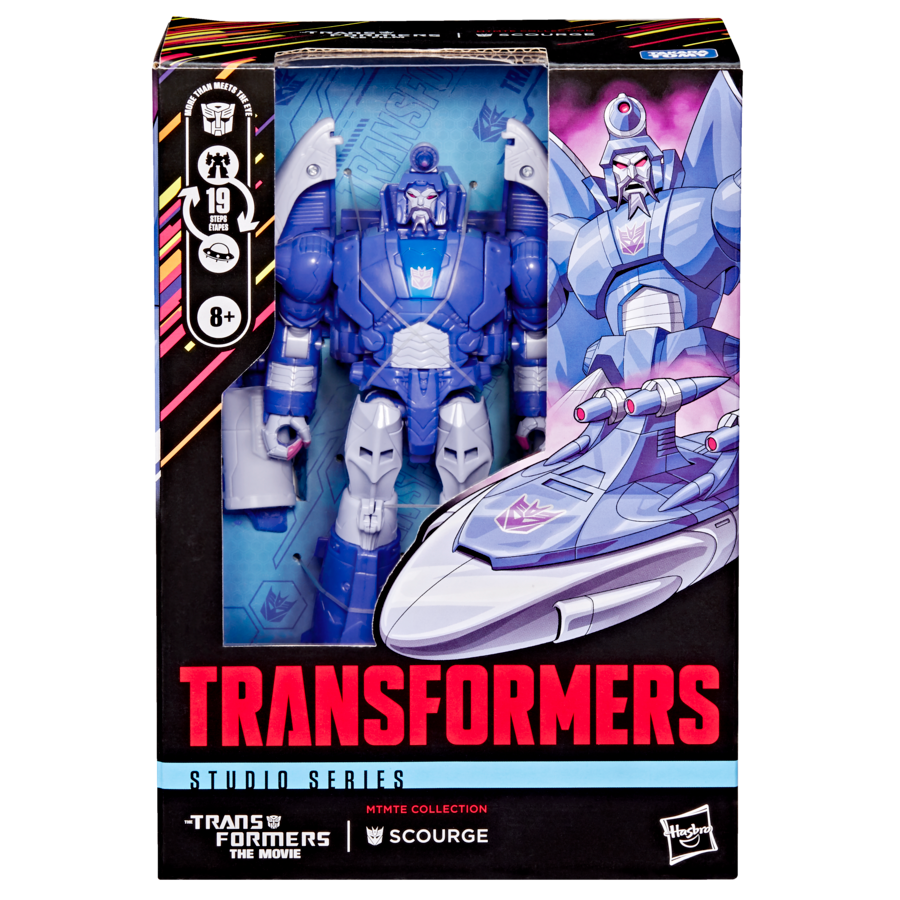 Transformers Studio Series MTMTE Collection The Transformers: The Movie Voyager Class Scourge