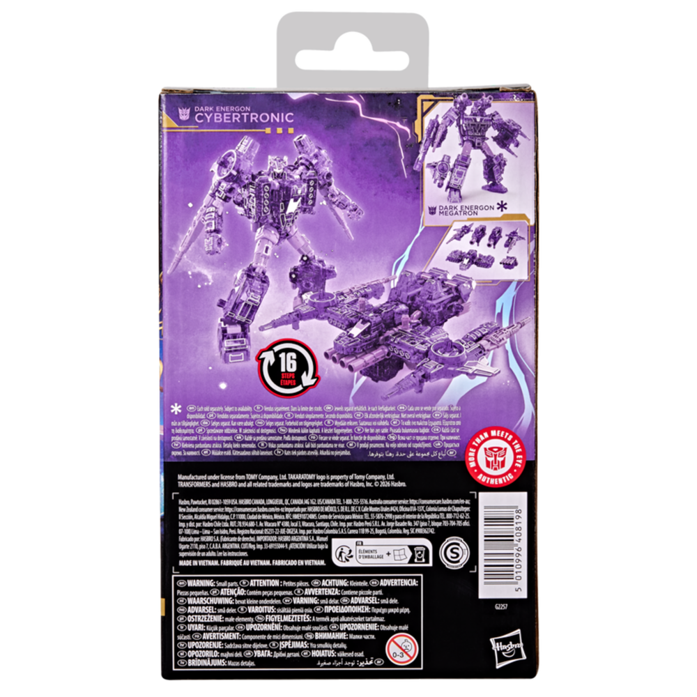 Transformers Age of the Primes Deluxe Class Dark Energon Cybertronic