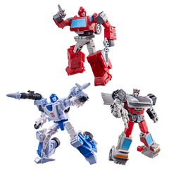 Transformers Age of the Primes Autobot Mirage, Ironhide, and Bluestreak
