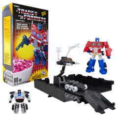 Transformers Optimus Prime & Autobot Jazz Cereal Box Set