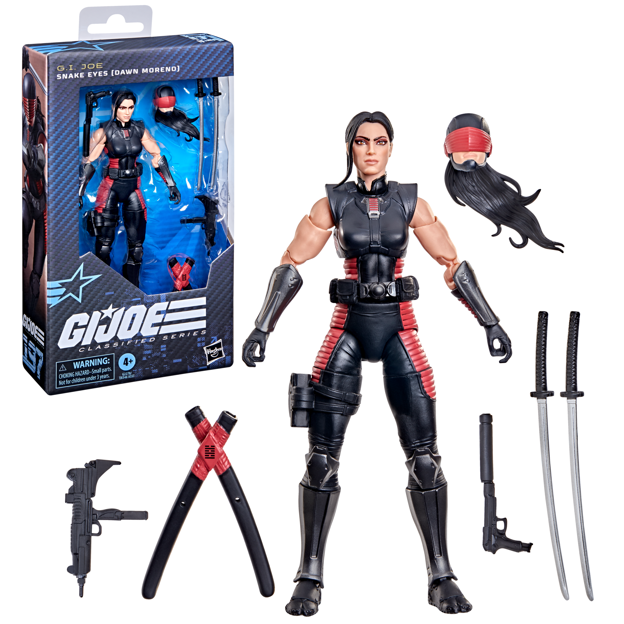 G.I. Joe Classified Series #197, Snake Eyes (Dawn Moreno)