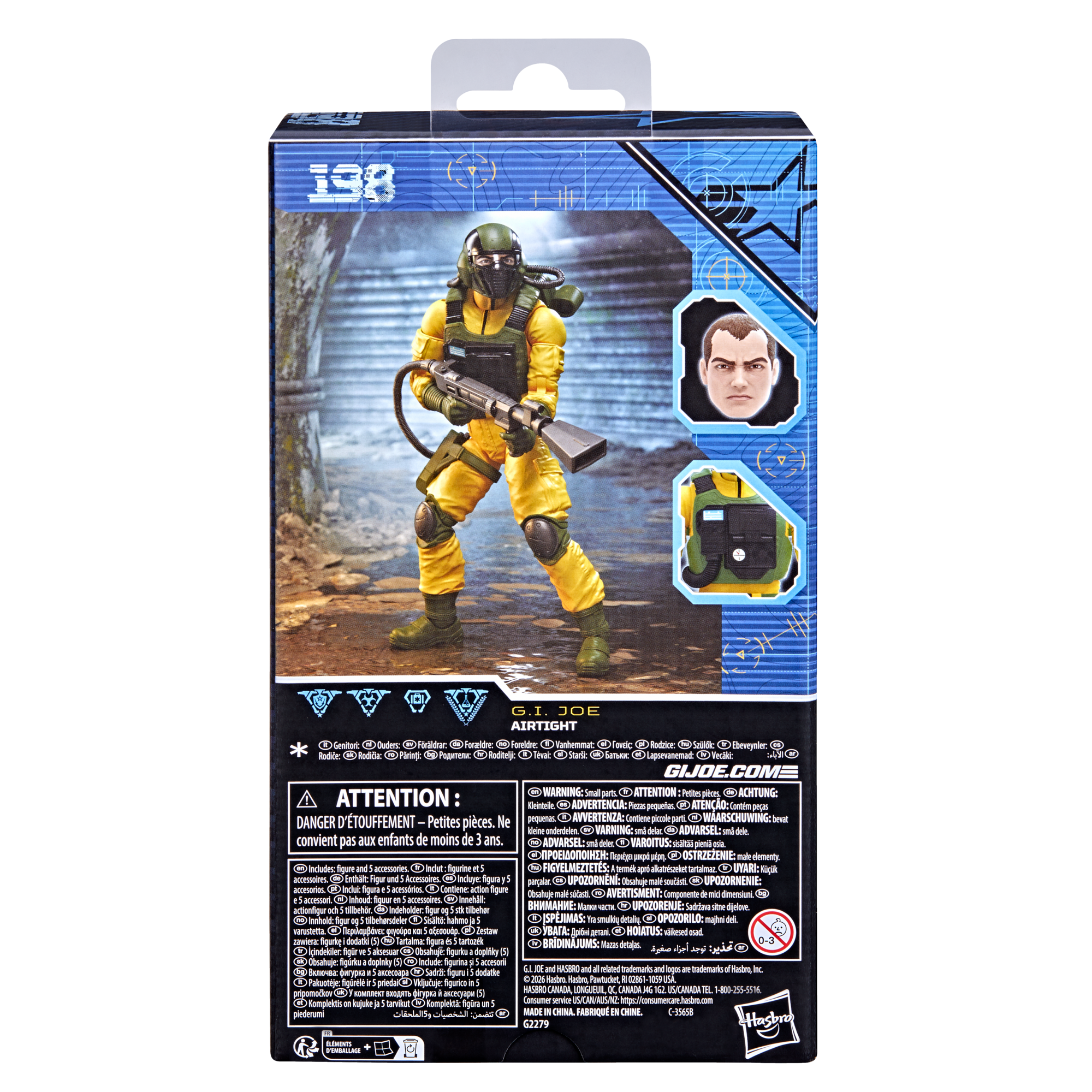 G.I. Joe Classified Series #198, Airtight
