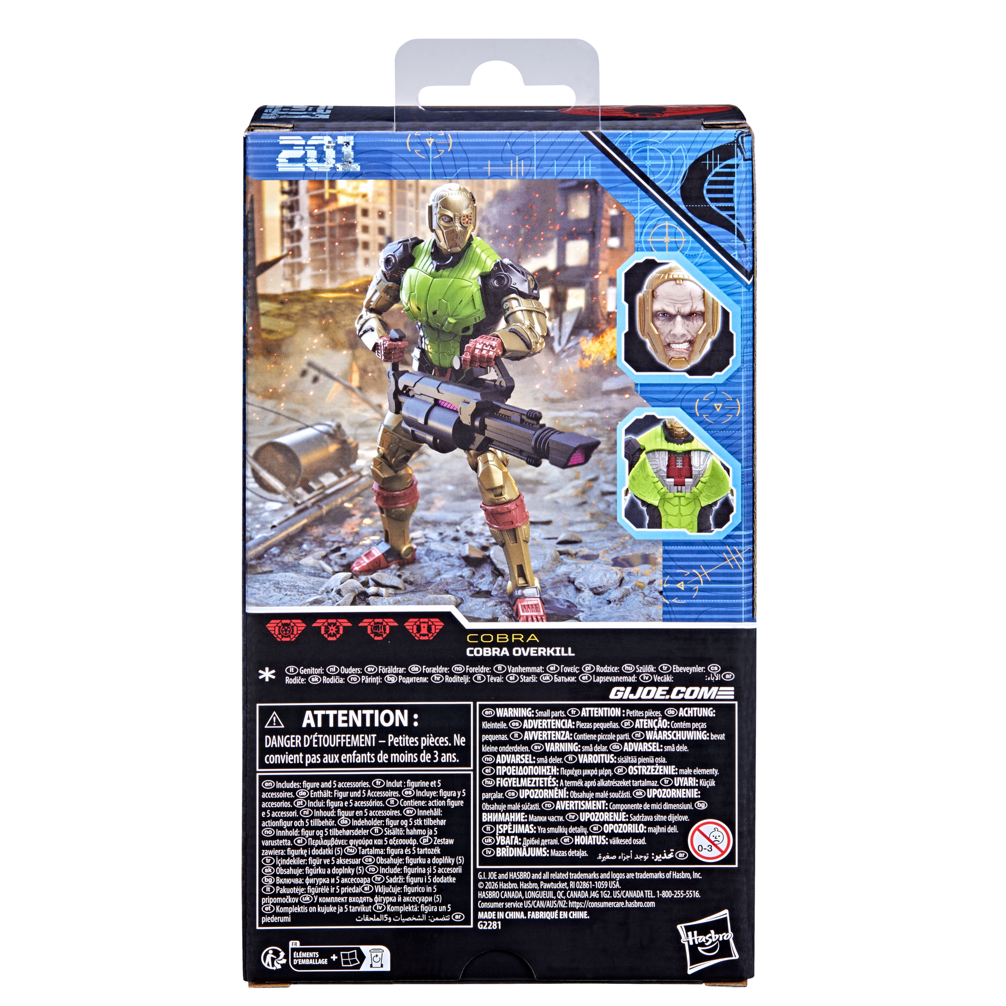 G.I. Joe Classified Series #201, Cobra Overkill