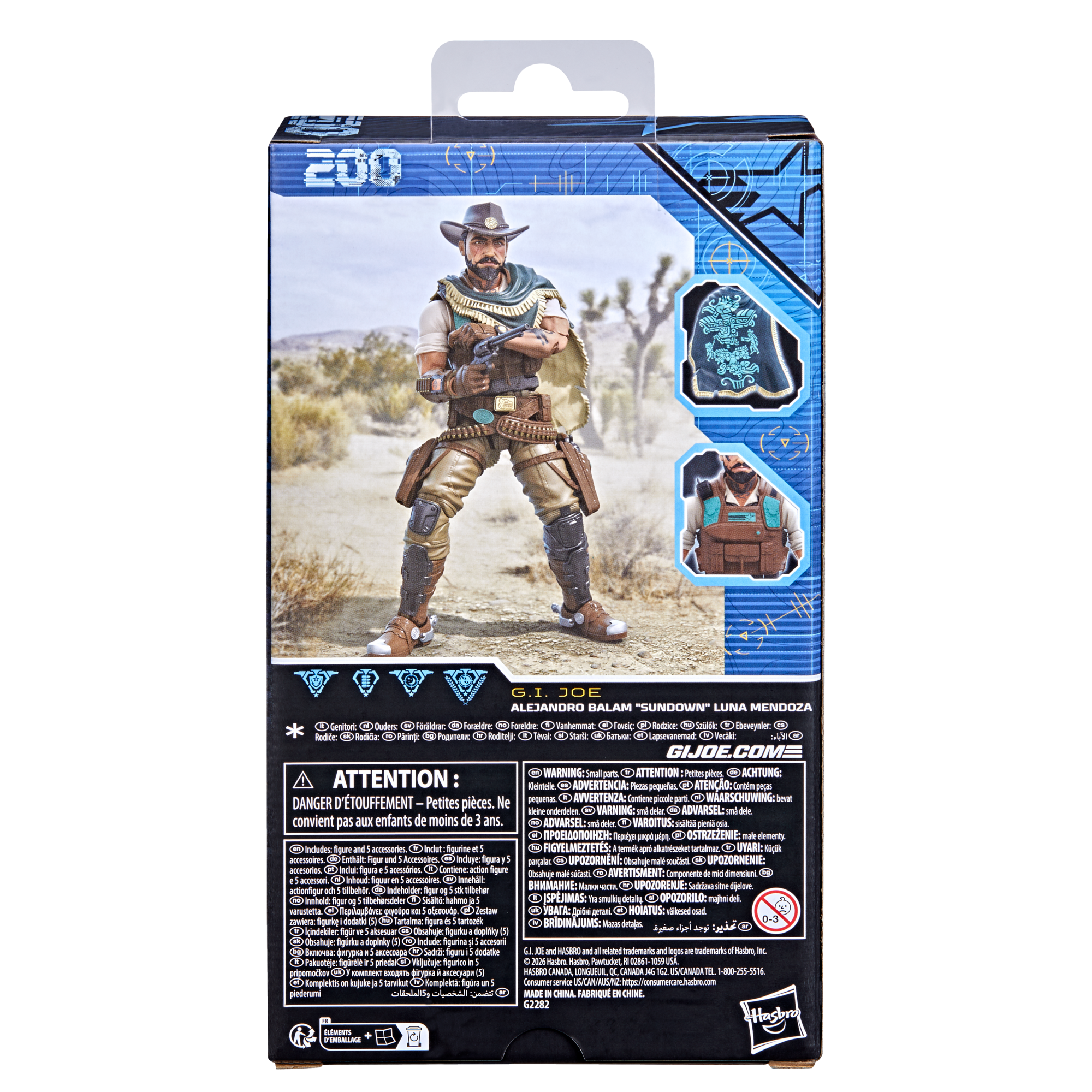 G.I. Joe Classified Series #200, Alejandro Balam "Sundown" Luna Mendoza