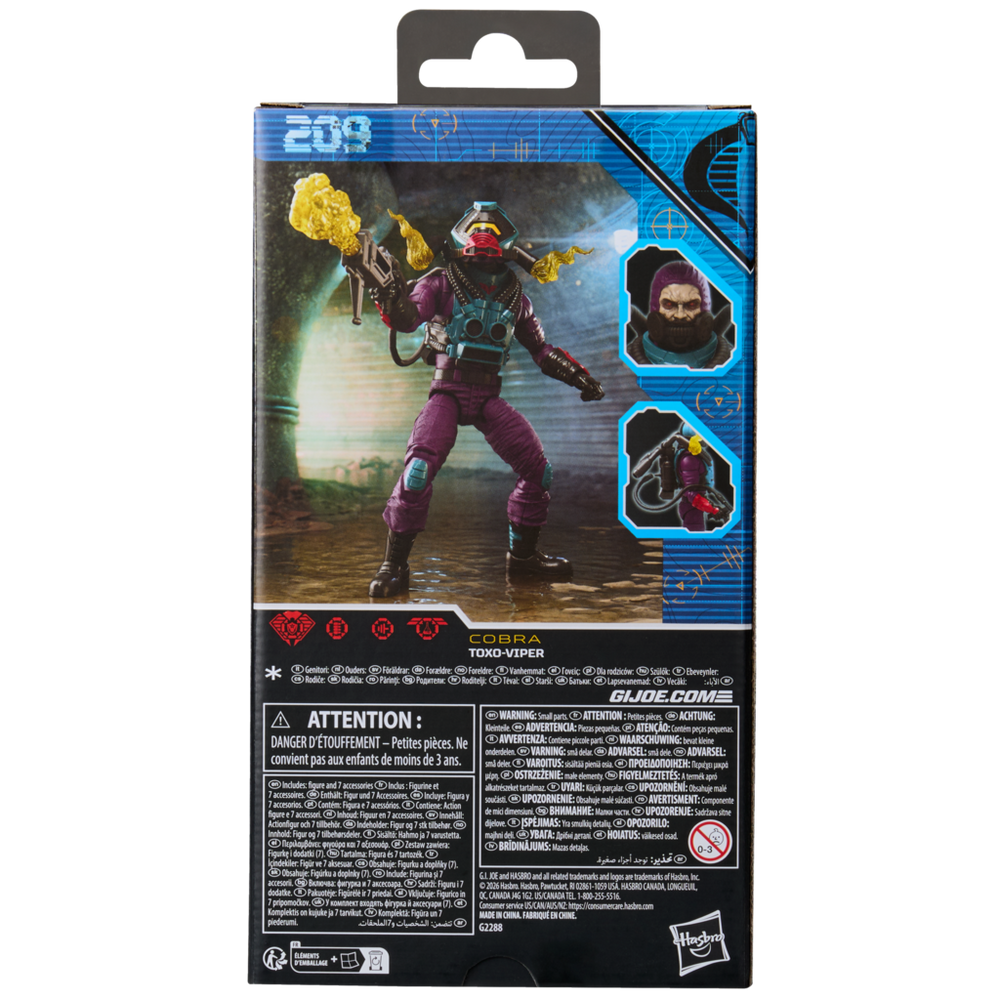 G.I. Joe Classified Series #209, Toxo-Viper
