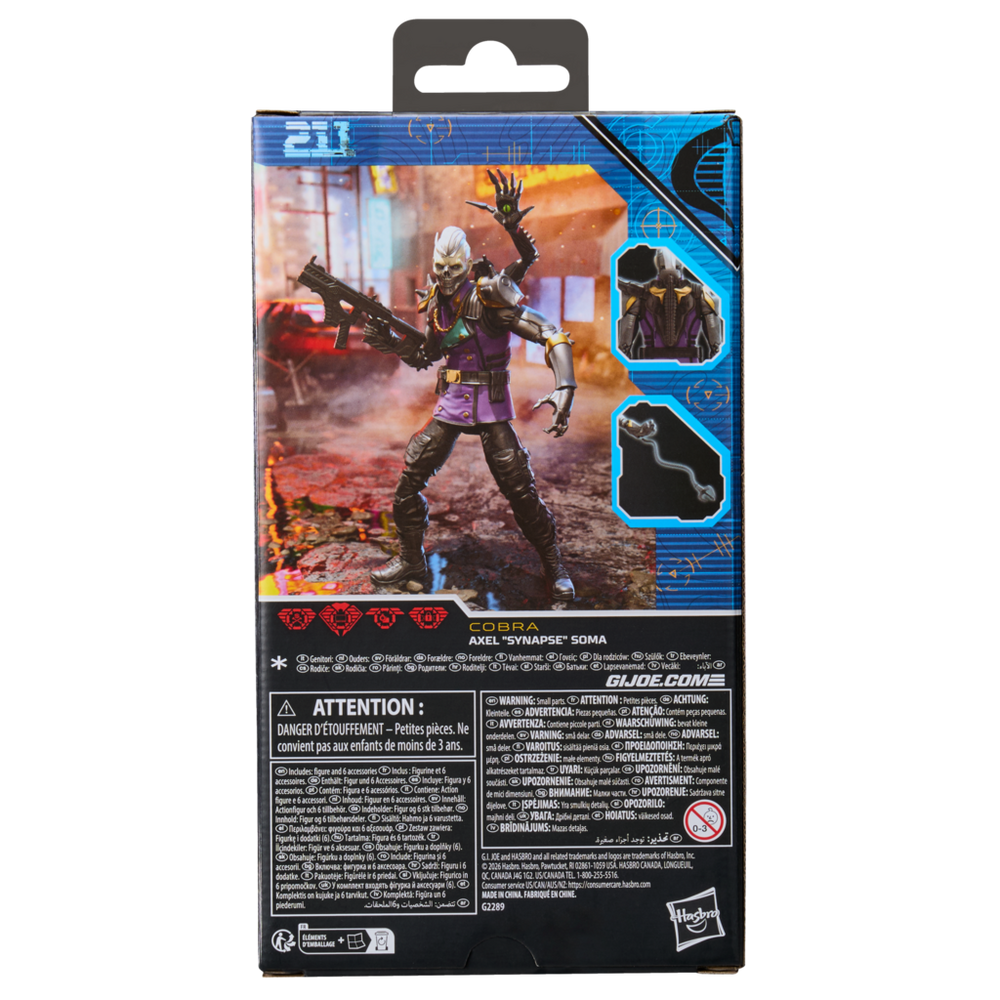 G.I. Joe Classified Series #211, Axel “Synapse” Soma
