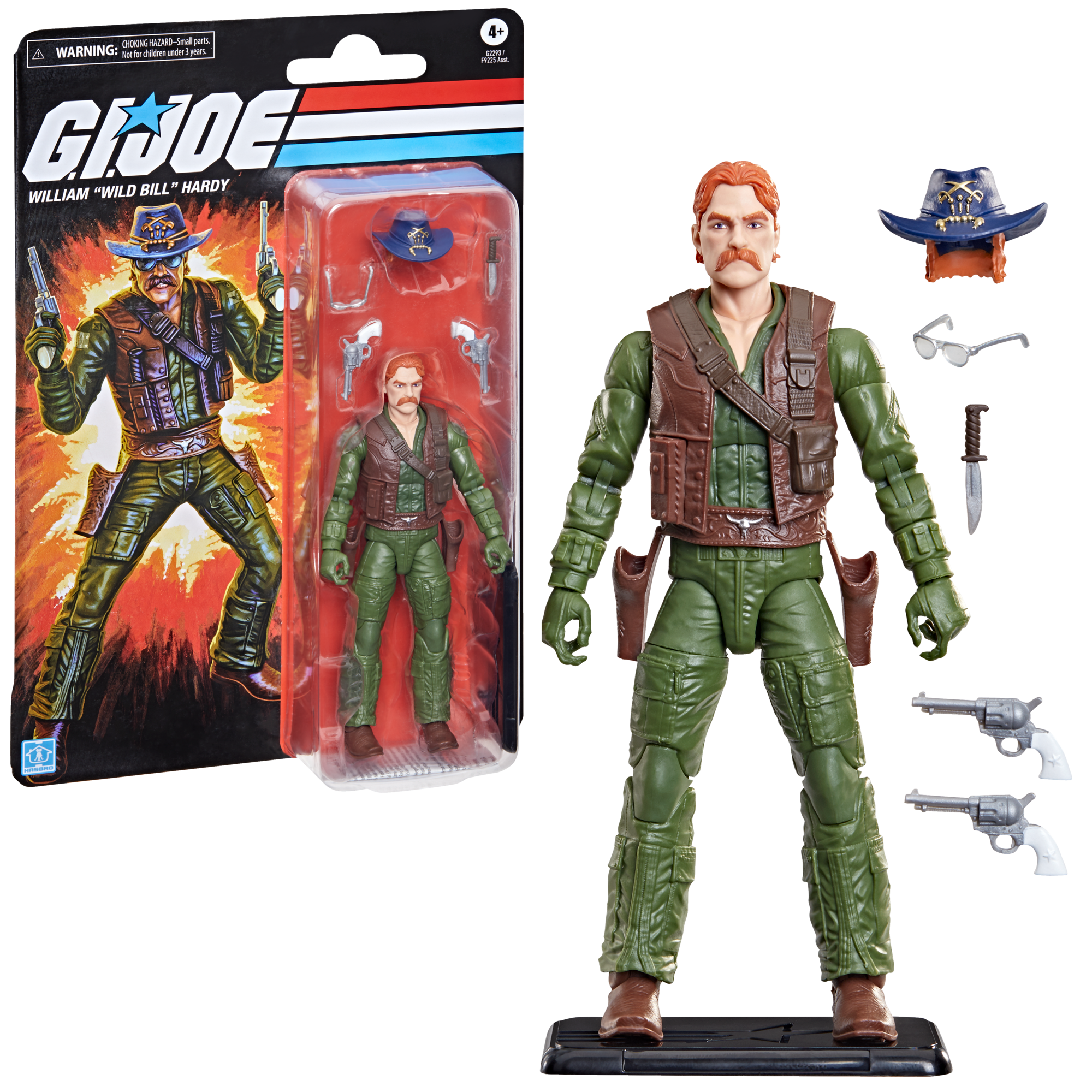 G.I. Joe Classified Series Retro Cardback William "Wild Bill" Hardy