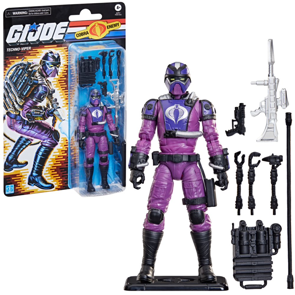 G.I. Joe Classified Series Retro Cardback Techno-Viper
