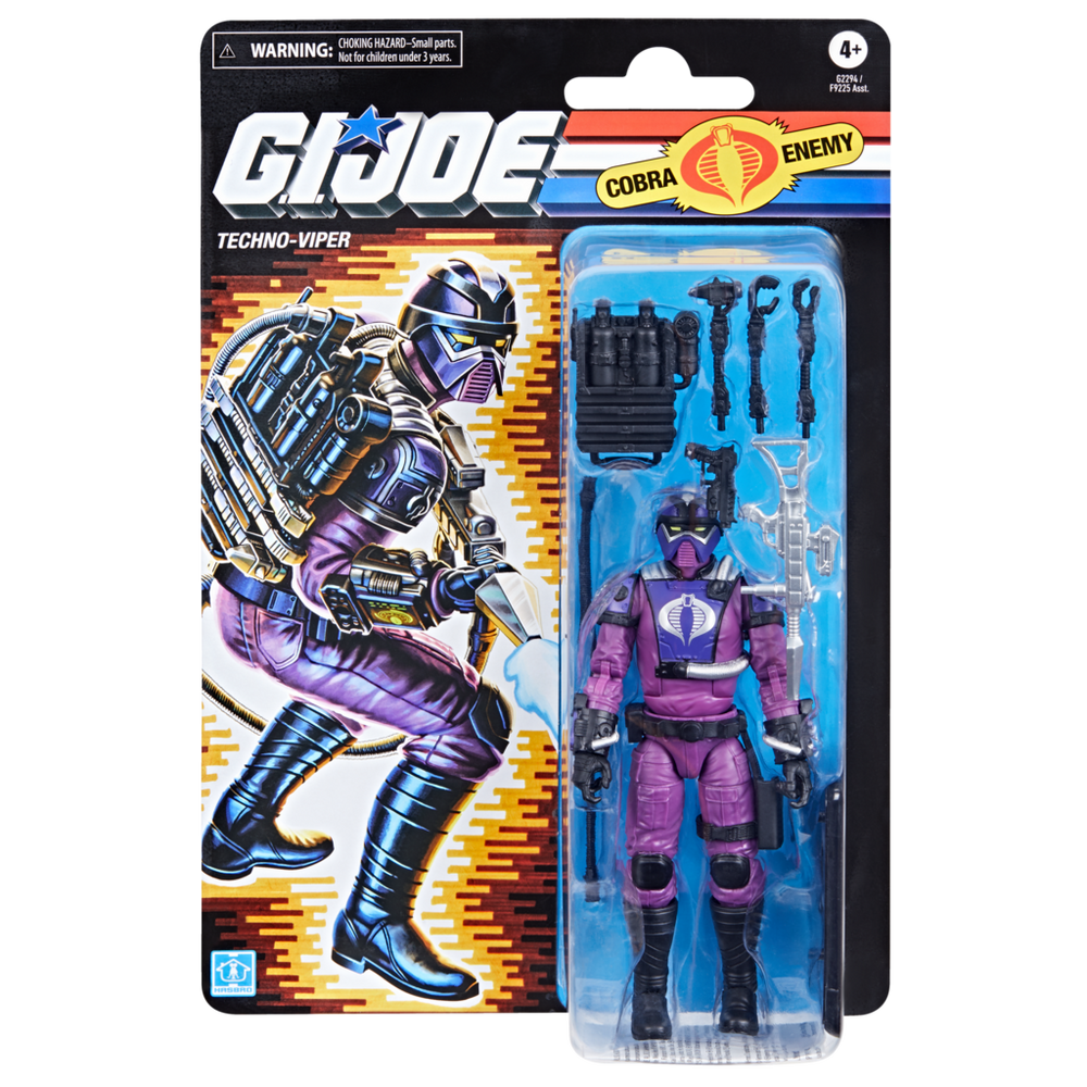 G.I. Joe Classified Series Retro Cardback Techno-Viper