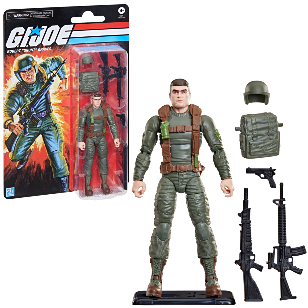 G.I. Joe Classified Series Retro Cardback Robert "Grunt" Graves