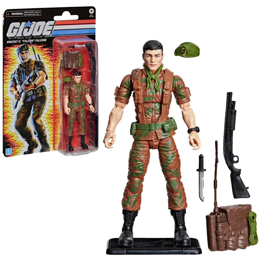 G.I. Joe Classified Series Retro Cardback Vincent R. “Falcon” Falcone