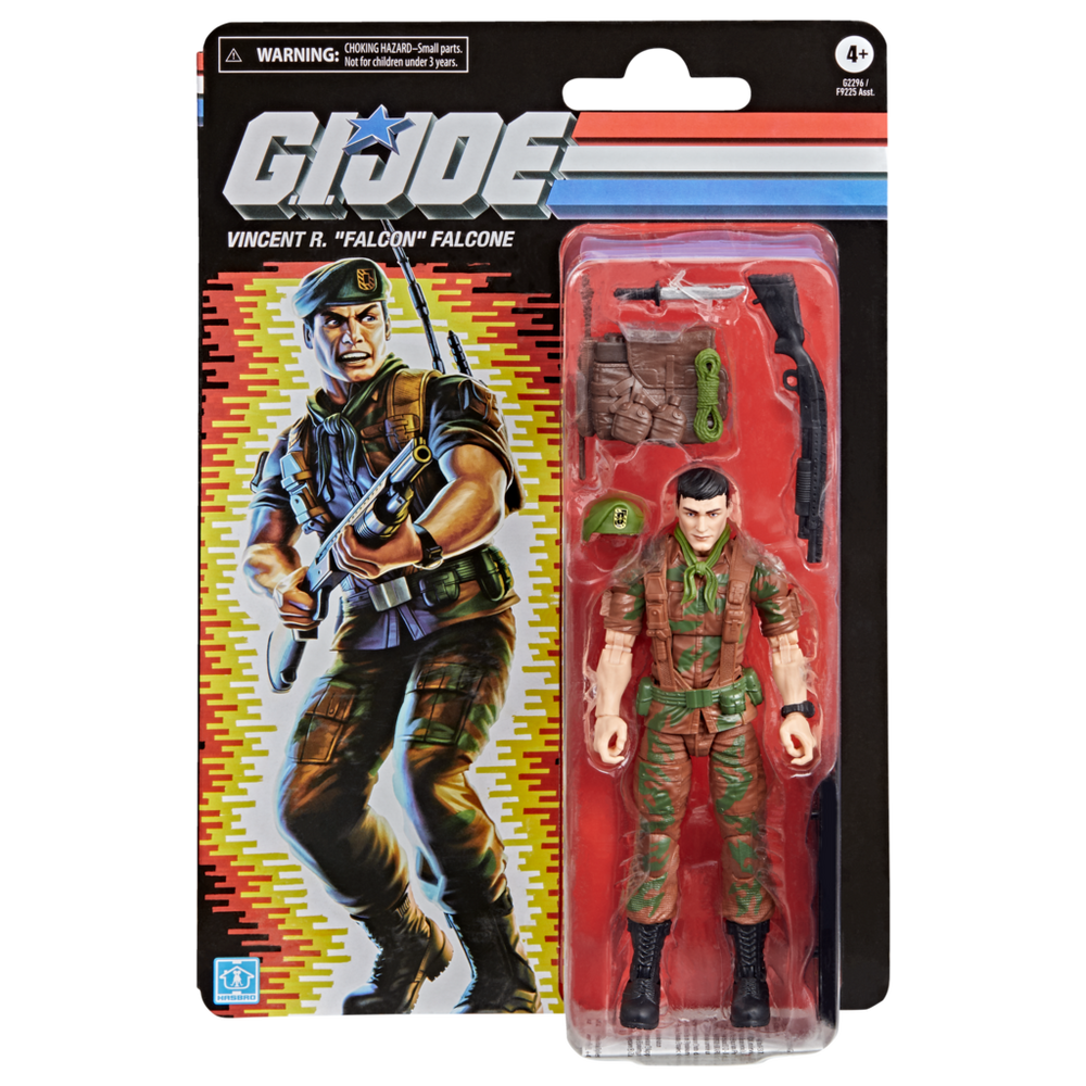 G.I. Joe Classified Series Retro Cardback Vincent R. “Falcon” Falcone
