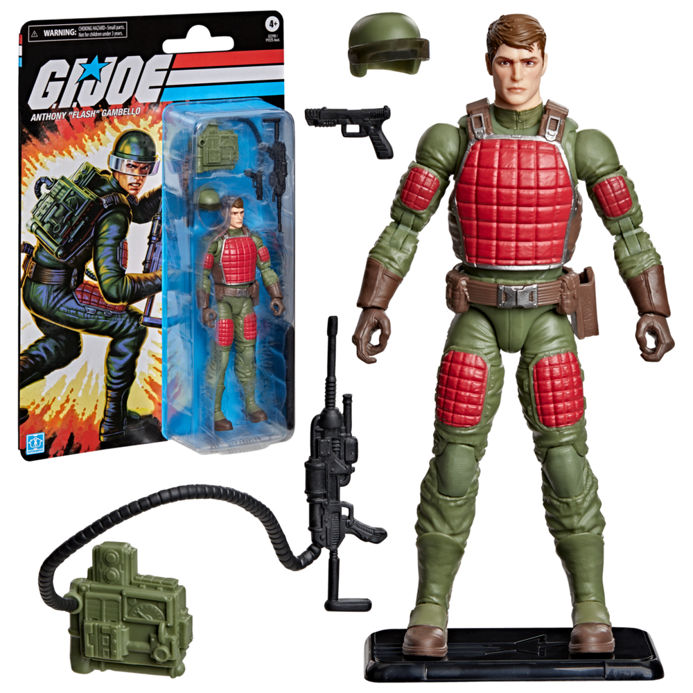 G.I. Joe Classified Series Retro Cardback Anthony “Flash” Gambello