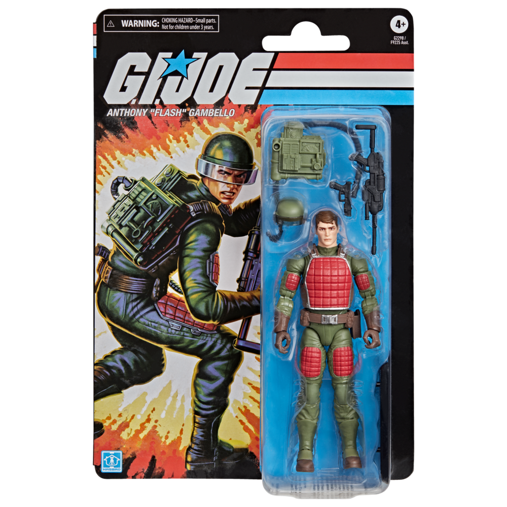 G.I. Joe Classified Series Retro Cardback Anthony “Flash” Gambello