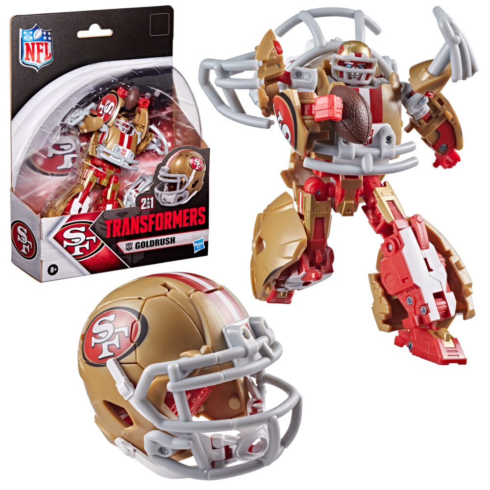 Transformers NFL San Francisco 49ers Goldrush