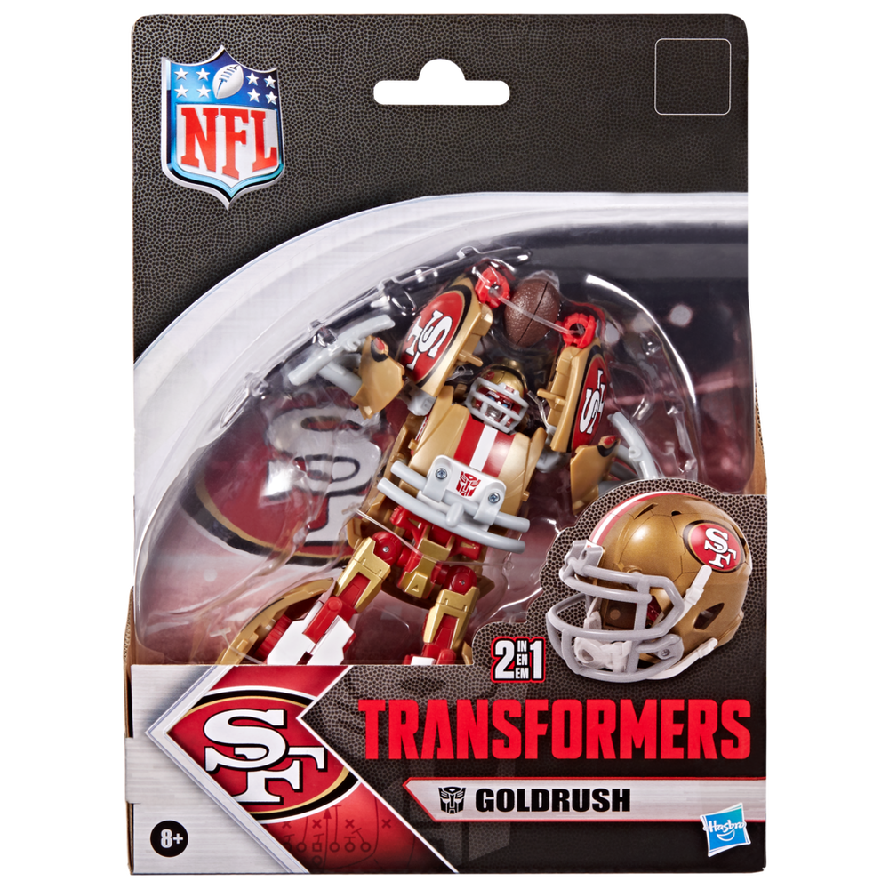 Transformers NFL San Francisco 49ers Goldrush