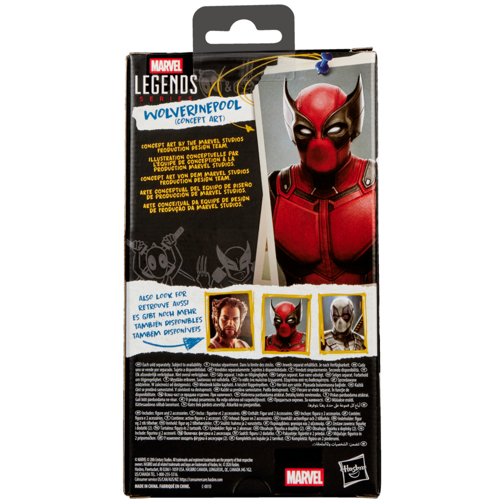 Marvel Legends Series Wolverinepool (Concept Art), Marvel Studios’ Deadpool & Wolverine