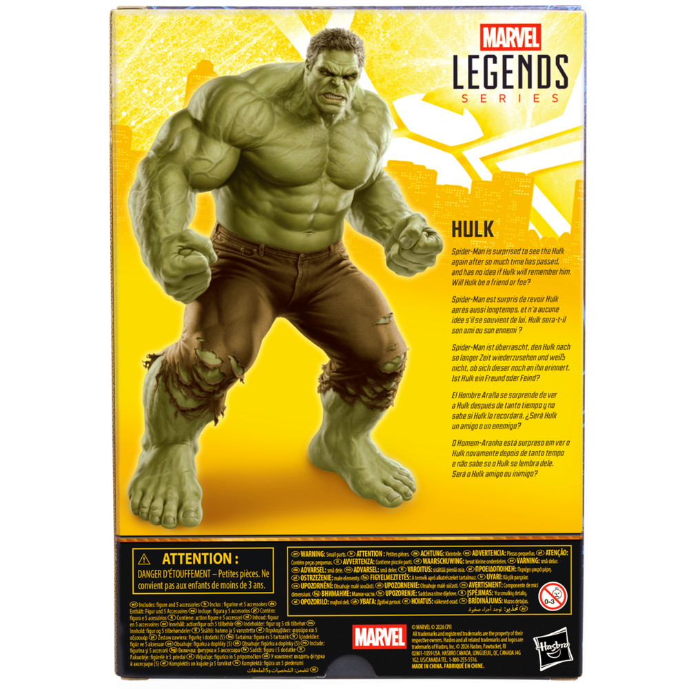 Marvel Legends Series Spider-Man: Brand New Day Hulk