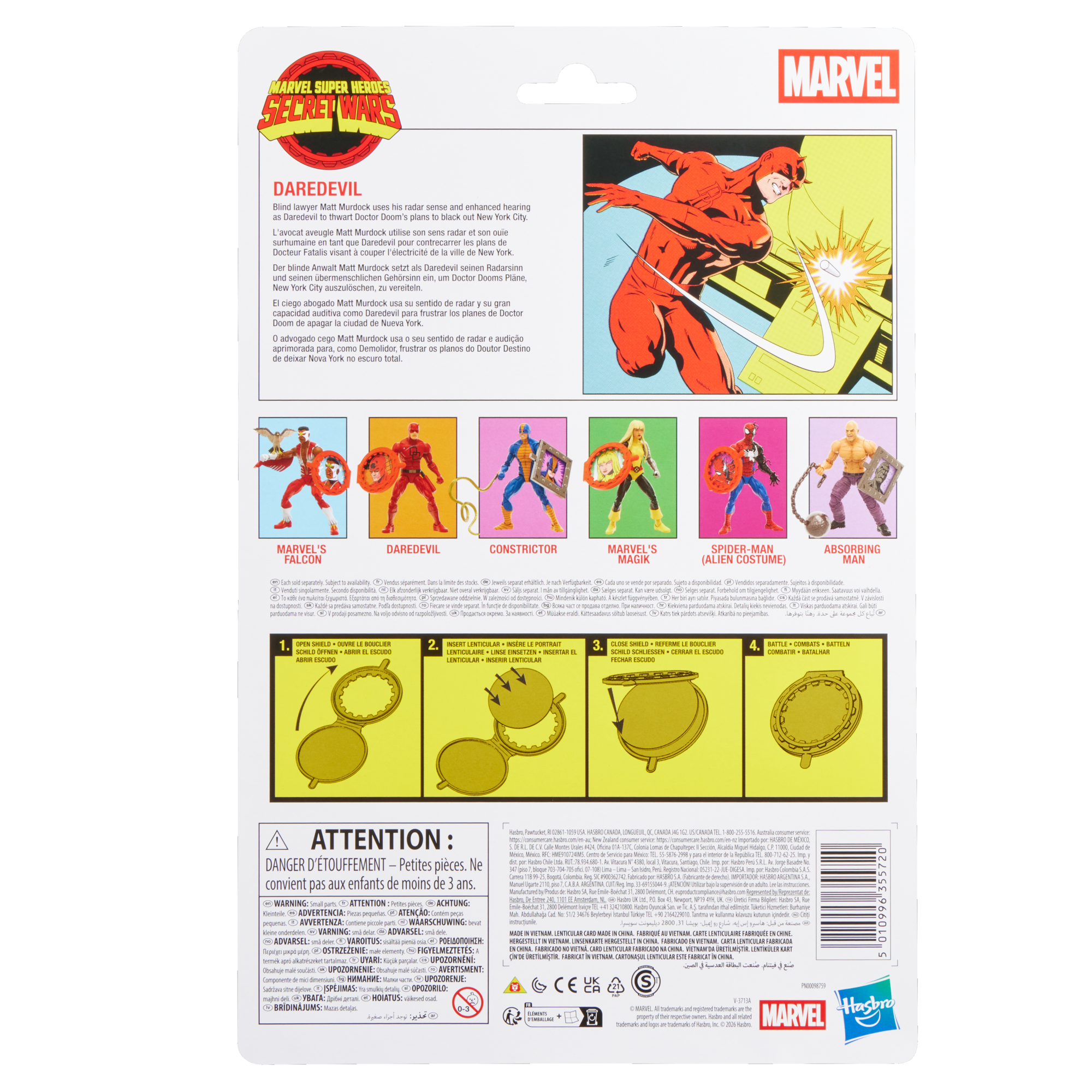 Marvel Legends Series Secret Wars Daredevil