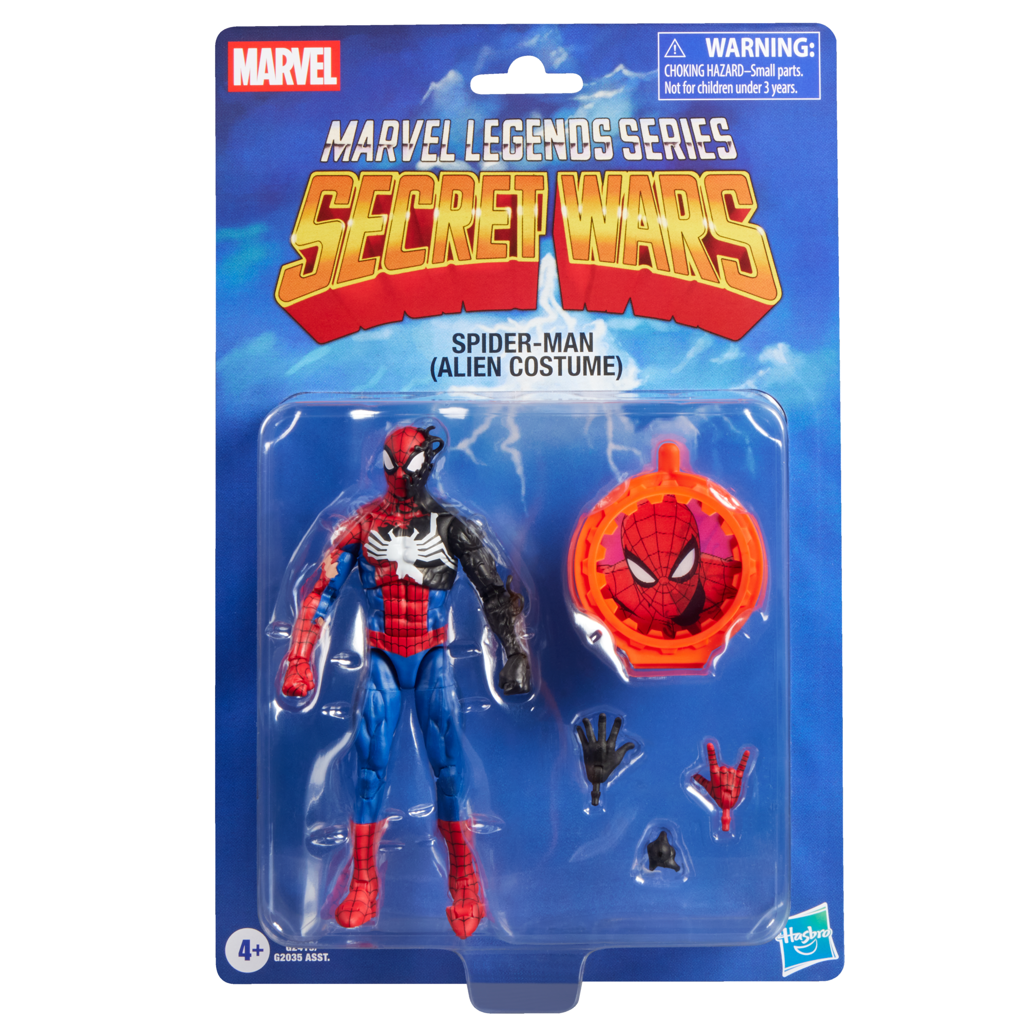 Marvel Legends Series Secret Wars Spider-Man (Alien Costume)
