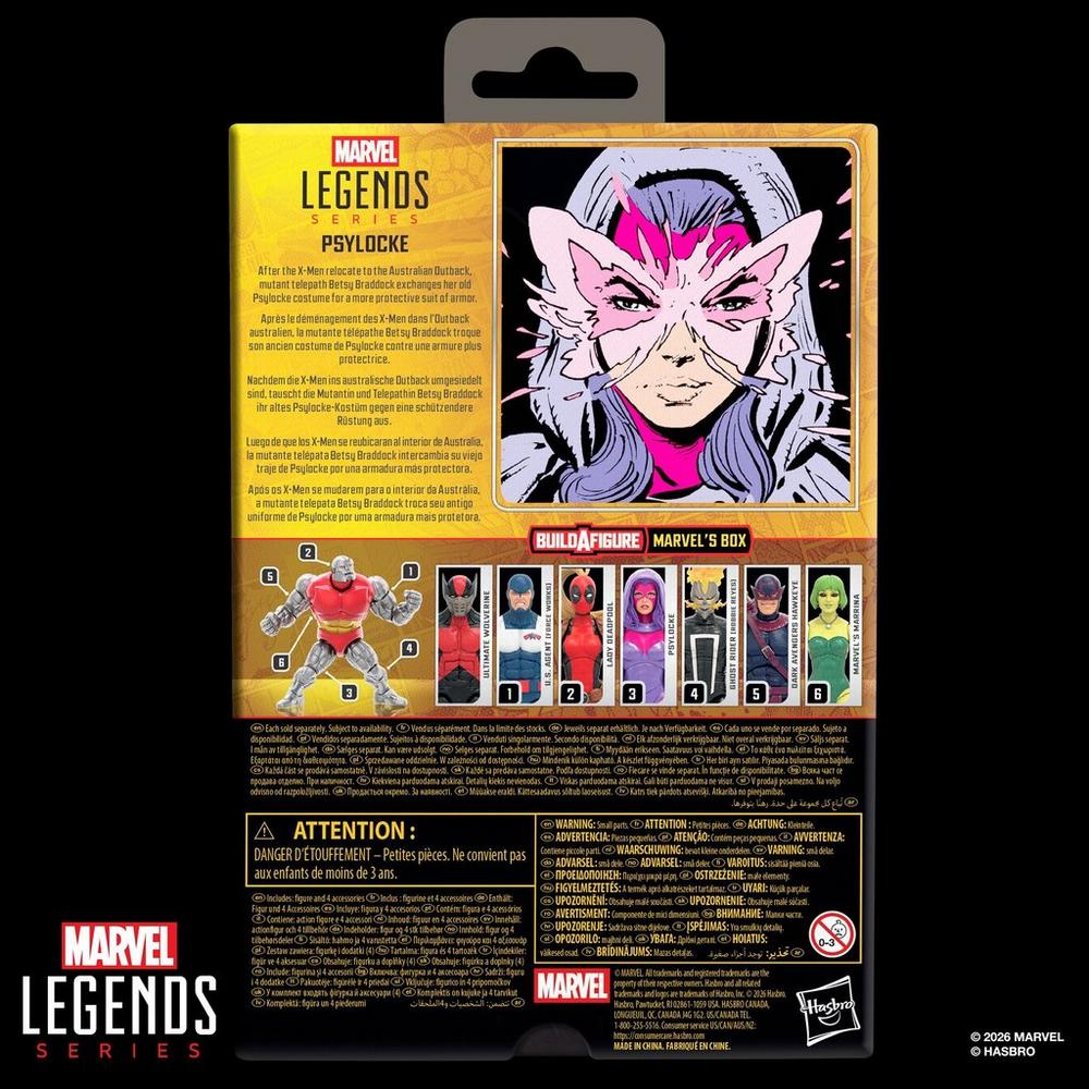 Marvel Legends Series Psylocke