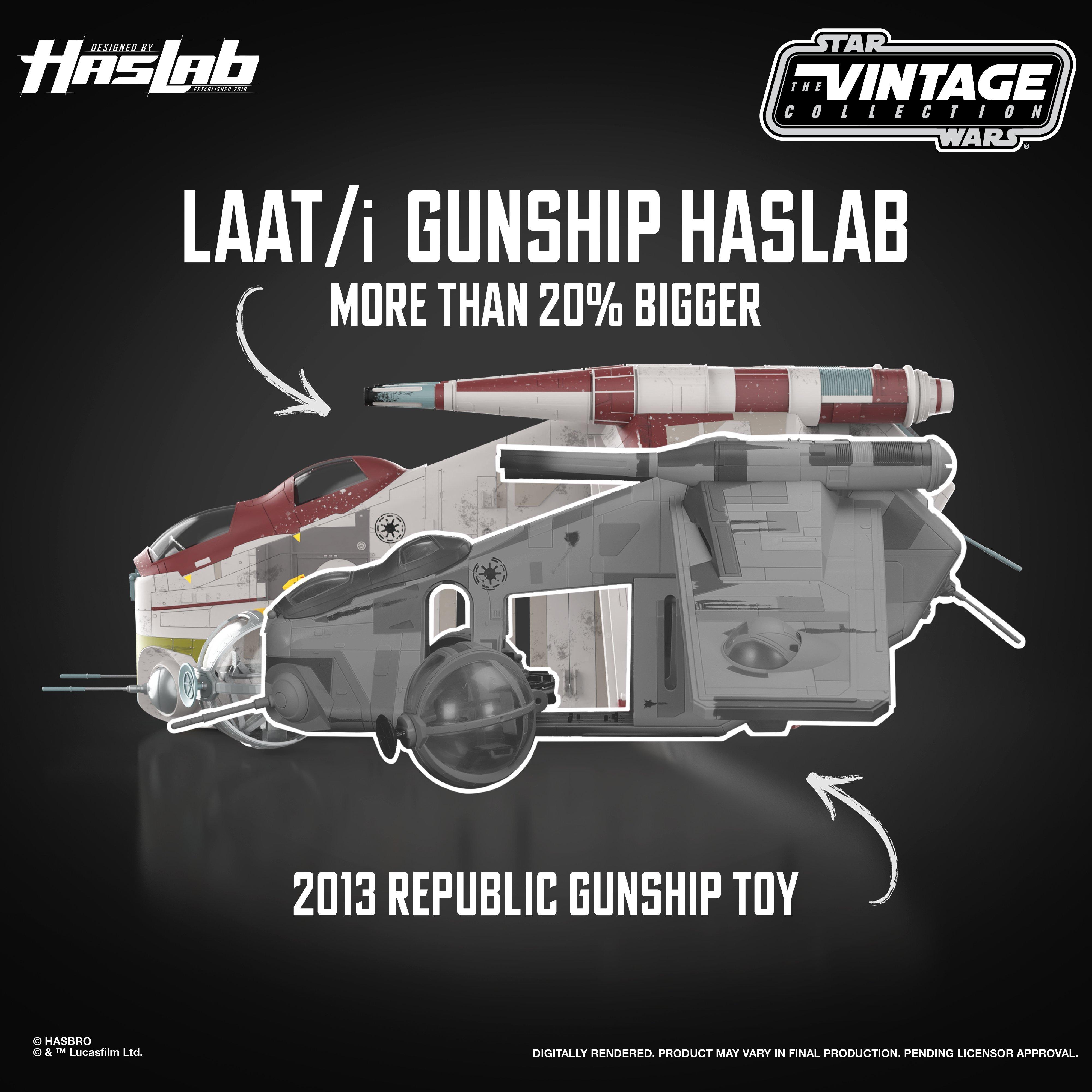 Star Wars The Vintage Collection LAAT/i Gunship