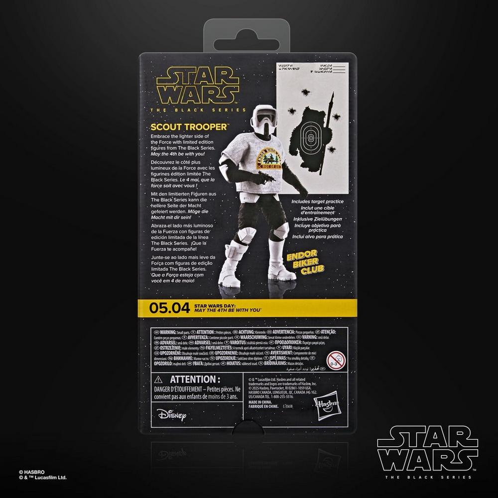 STAR WARS The Black Series Scout Trooper May the 4th Be With You