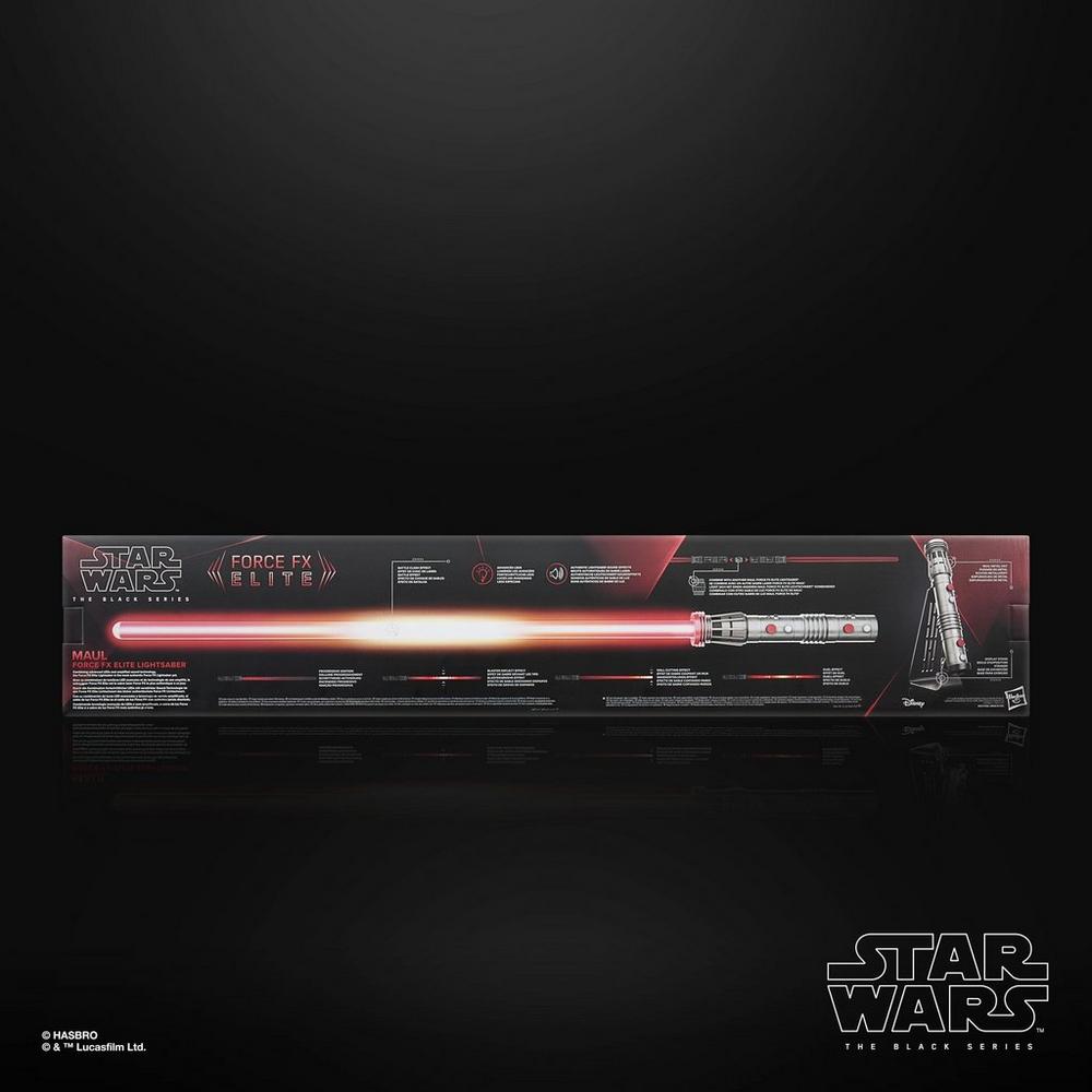 STAR WARS The Black Series Force FX Elite Maul Electronic Lightsaber