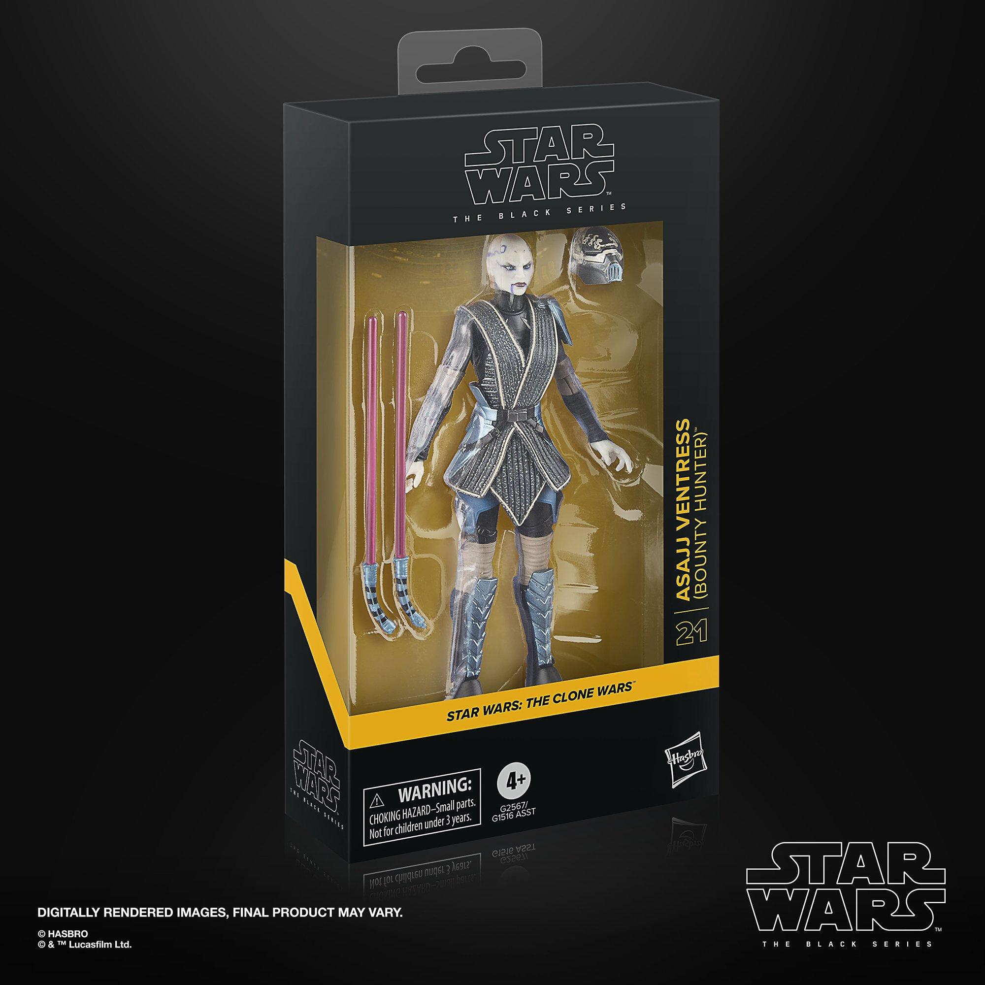 STAR WARS The Black Series Asajj Ventress (Bounty Hunter)
