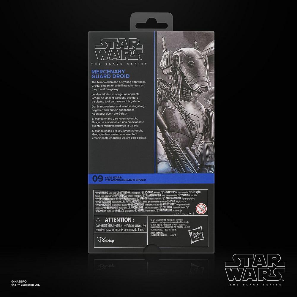 STAR WARS The Black Series Mercenary Guard Droid, Star Wars: The Mandalorian & Grogu