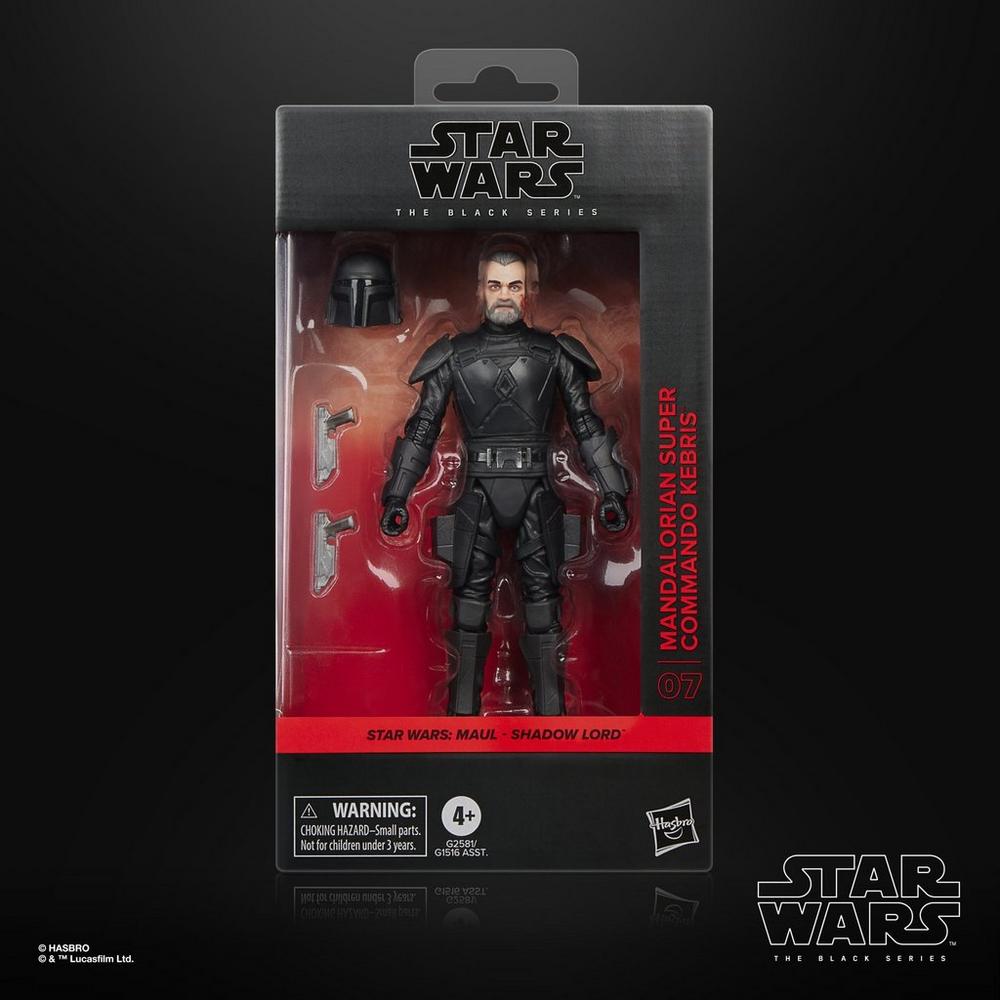 STAR WARS The Black Series Mandalorian Super Commando Kebris, STAR WARS: Maul – Shadow Lord™