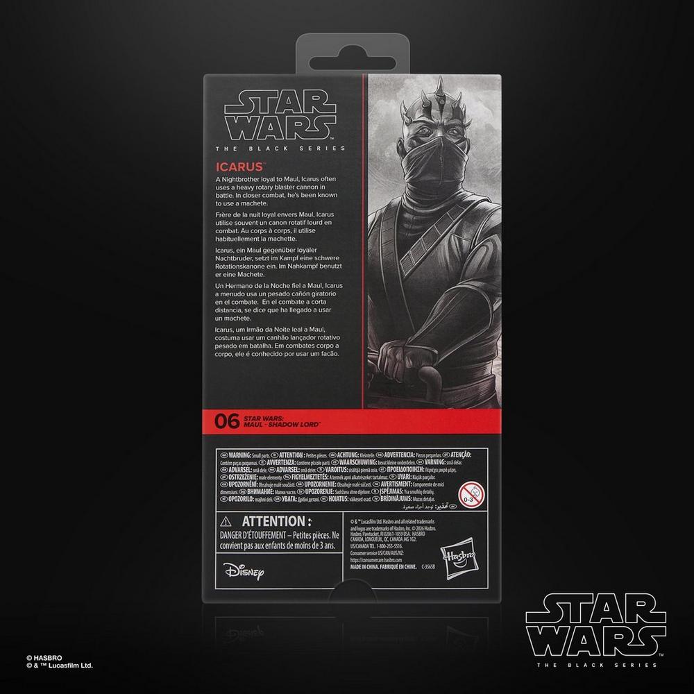 STAR WARS The Black Series Icarus, STAR WARS: Maul – Shadow Lord™