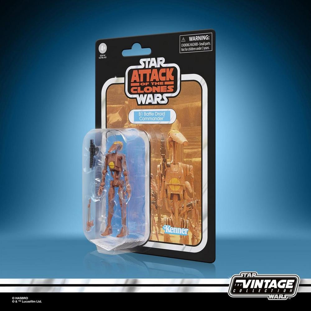 STAR WARS The Vintage Collection B1 Battle Droid Commander, STAR WARS: Attack of the Clones