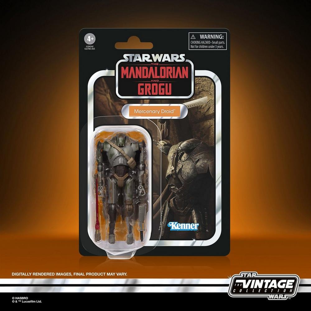 STAR WARS The Vintage Collection Mercenary Droid, Star Wars: The Mandalorian and Grogu™