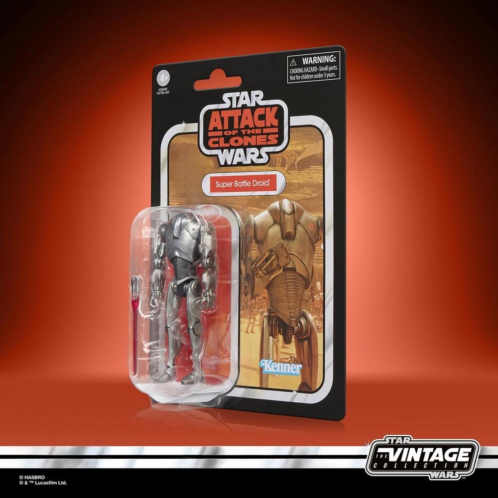 STAR WARS The Vintage Collection Super Battle Droid, STAR WARS: Attack of the Clones