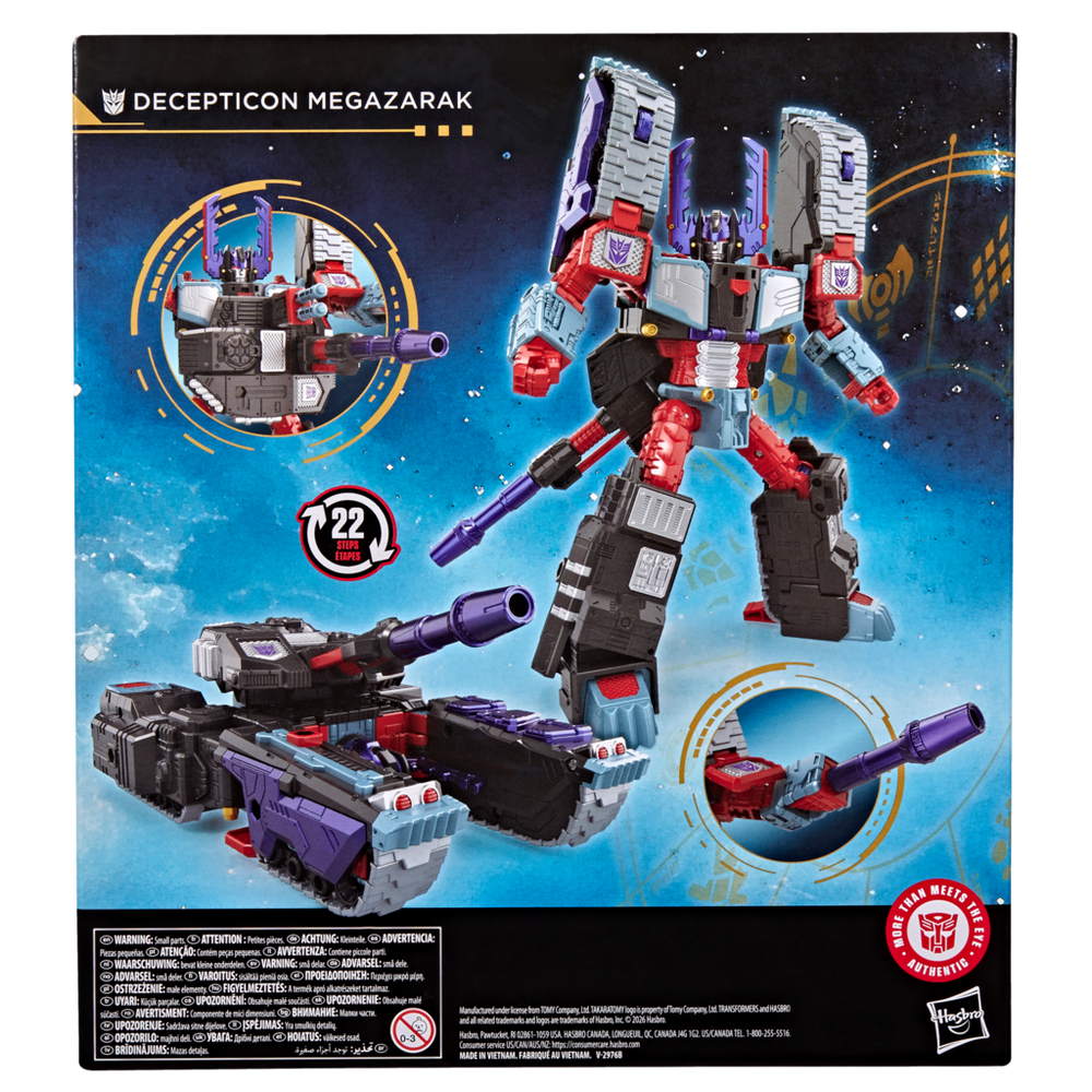 Transformers Age of the Primes Leader Class Megazarak