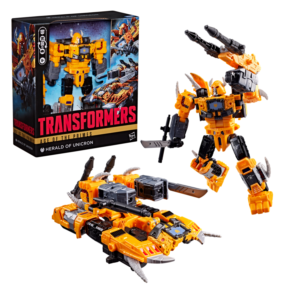Transformers Age of the Primes Leader Class Herald of Unicron