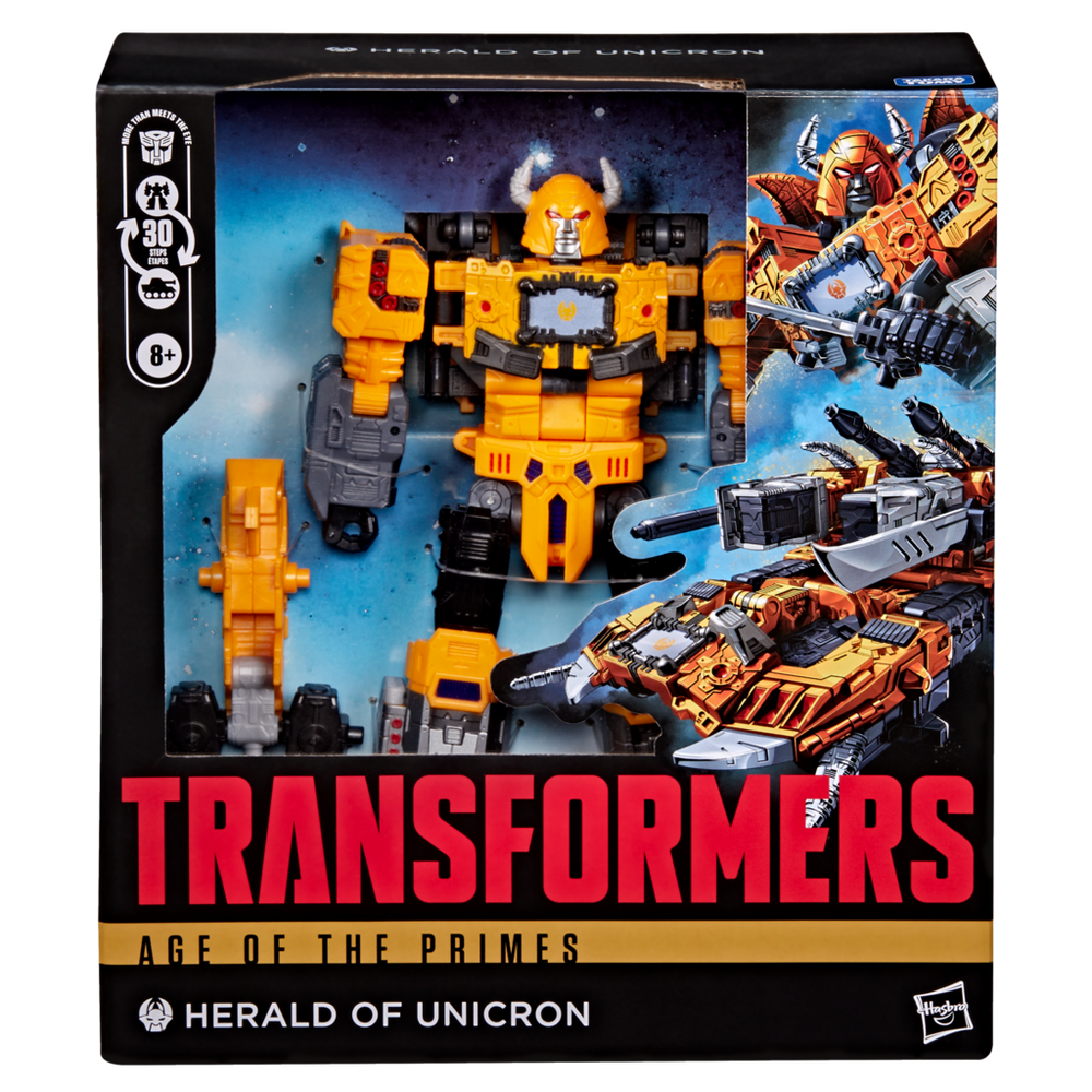 Transformers Age of the Primes Leader Class Herald of Unicron