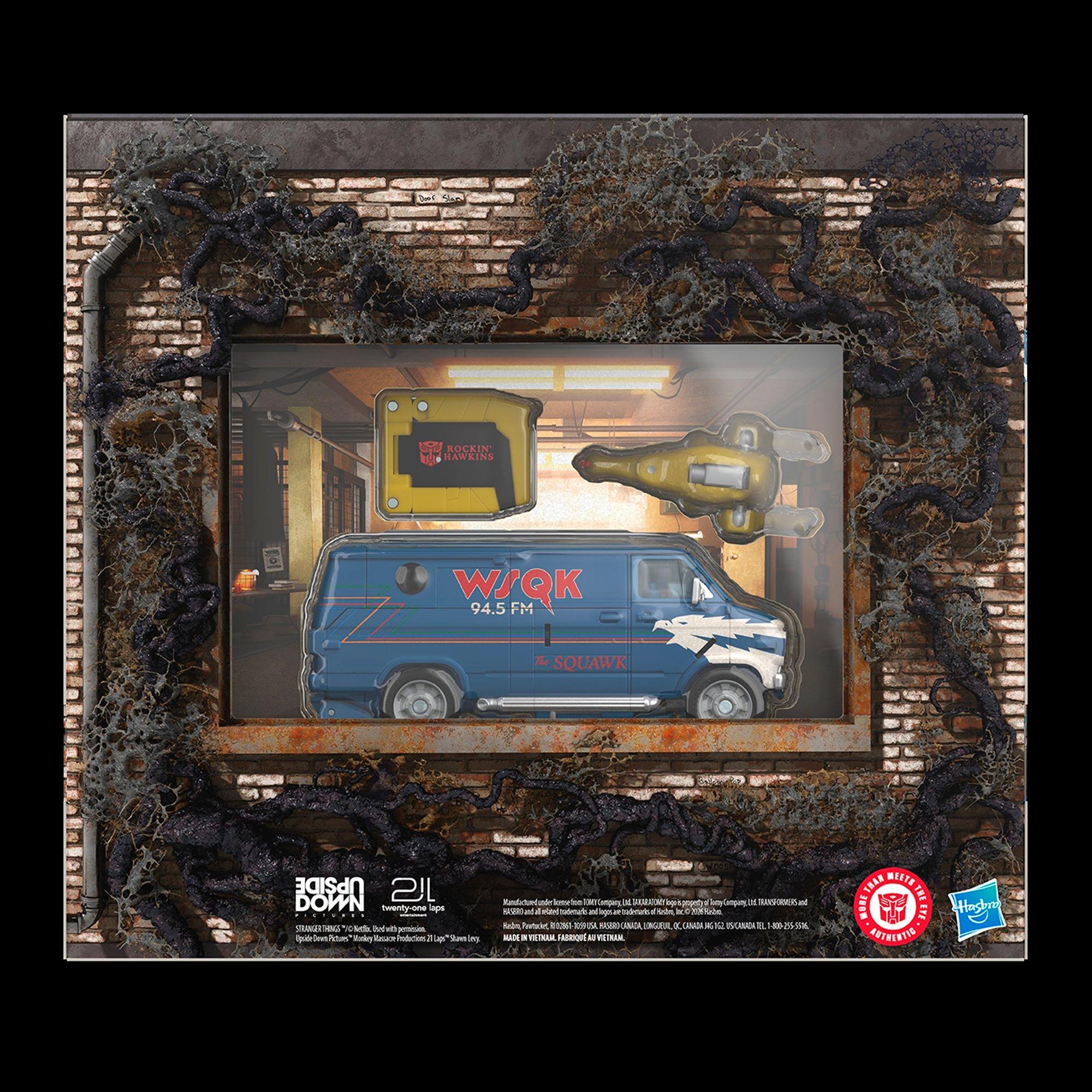 Transformers Stranger Things Freakwency and 8-Trax