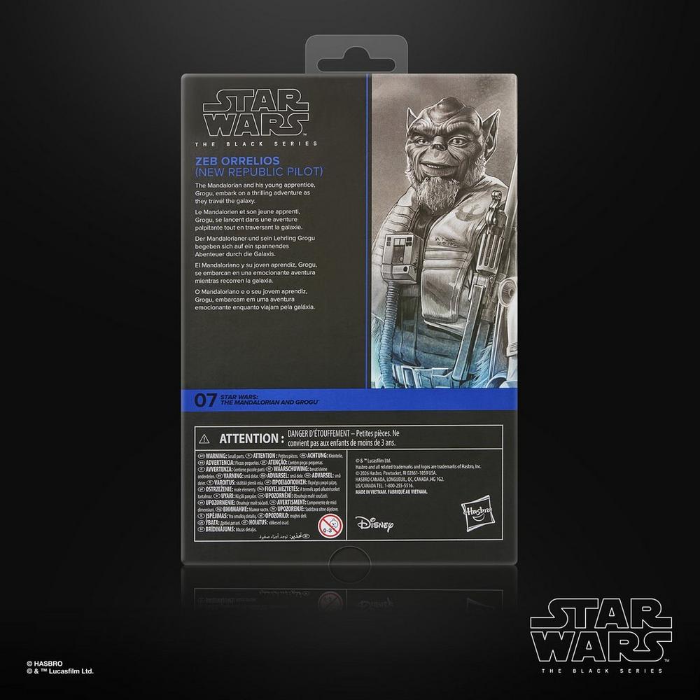 STAR WARS The Black Series Garazeb “Zeb” Orrelios, Star Wars: The Mandalorian & Grogu™