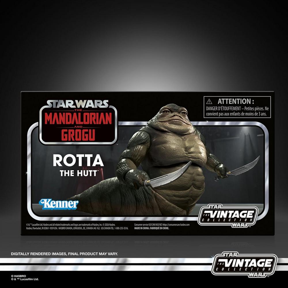 STAR WARS The Vintage Collection Rotta the Hutt, Star Wars: The Mandalorian and Grogu