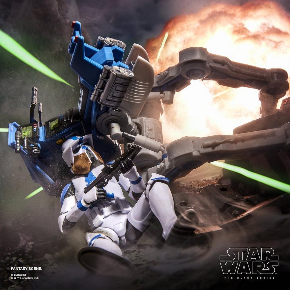 STAR WARS The Black Series ARF Trooper (501st) & AT-RT