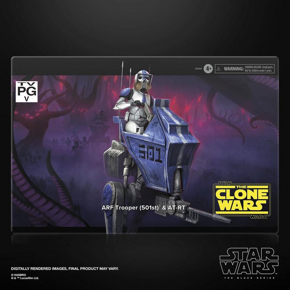 STAR WARS The Black Series ARF Trooper (501st) & AT-RT