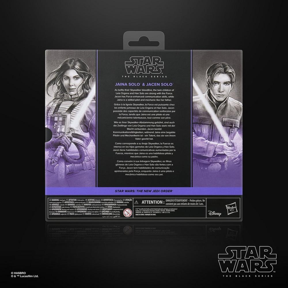 Star Wars The Black Series Jaina Solo & Jacen Solo