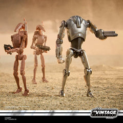 STAR WARS The Vintage Collection Super Battle Droid & Battle Droids (Geonosis)