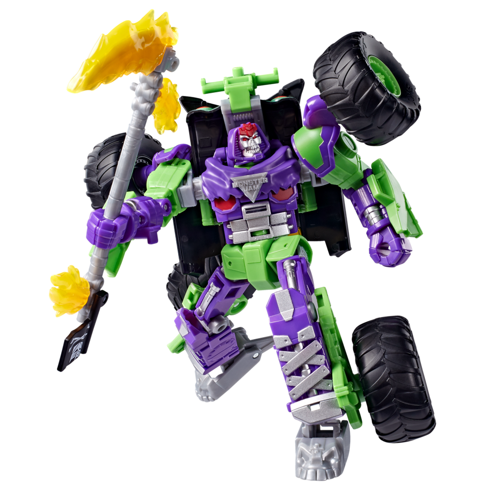 Transformers Collaborative Transformers x Monster Jam Grave Digger (Grim)
