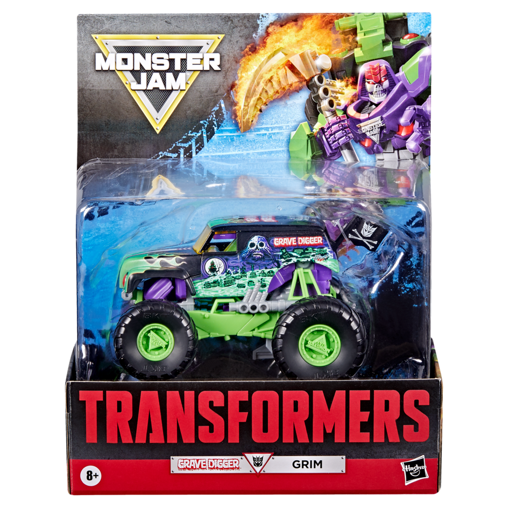 Transformers Collaborative Transformers x Monster Jam Grave Digger (Grim)